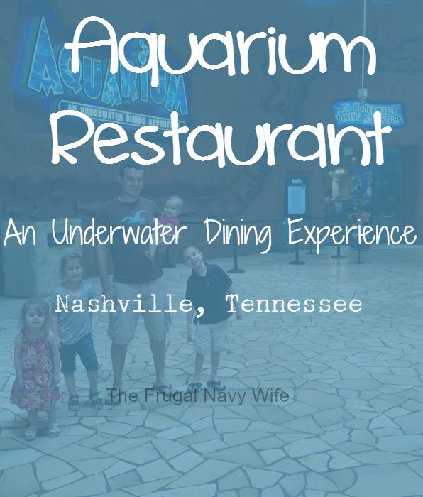 Aquarium Restaurant Nashville, Tennessee – An Underwater Dining Experience