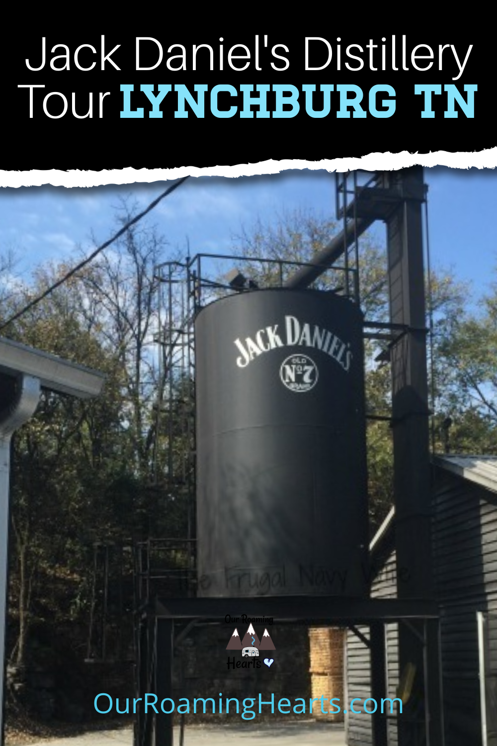 Headed to a Jack Daniel's Distillery Tour? Here is what you should know before you go to have the best time. #ourroaminghearts #jackdaniels #distillerytour #lynchburg #tennessee #thingstodo | Things to do in Lynchburg