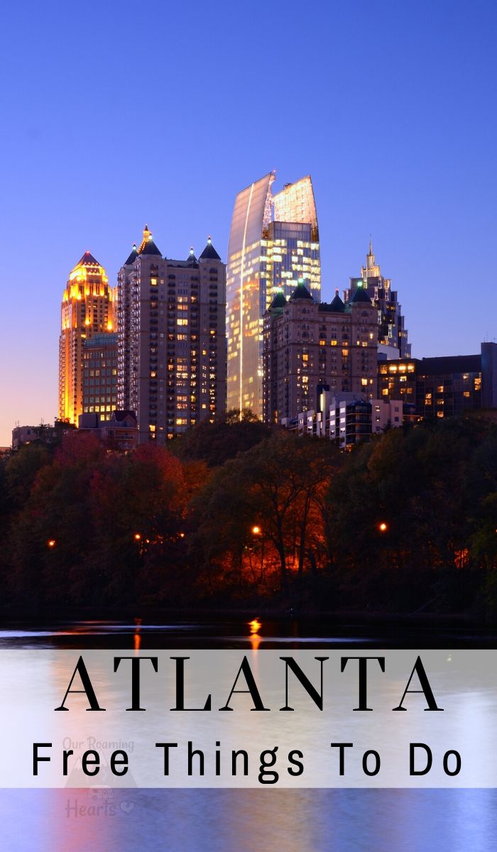 There is so much to do in Atlanta it can be mind-boggling! Where do you start? I put together a list of free things to do in Atlanta to ease the stress. #atlanta #georgia #ourroaminghearts #frugaltravel #freethingstodo | Free things to do in Atlanta | Atlanta Georgia Travel | Frugal Travel | Budget Friendly Travel | Atlanta Travel