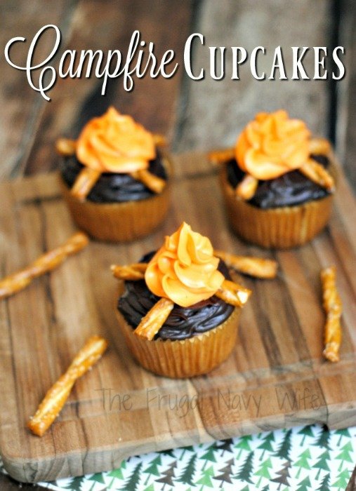 Campfire Cupcakes – Homemade Chocolate Cupcake Recipe