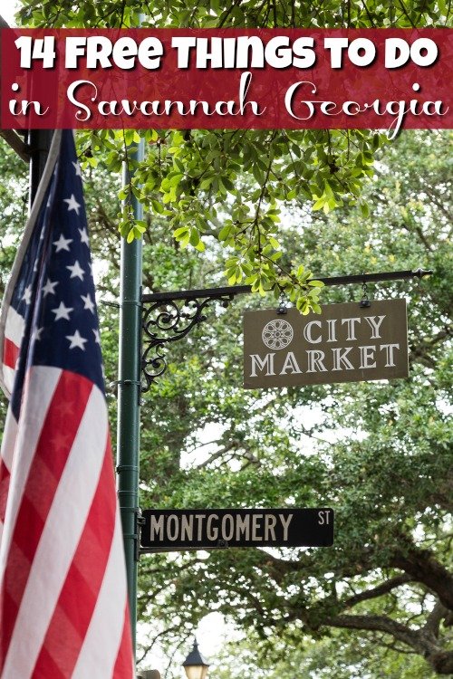 14 Must See Free Things to do in Savannah Georgia