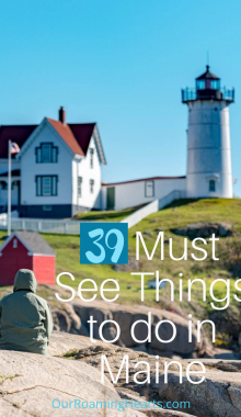 If you are planning a trip I highly suggest using this Maine Travel Guide! Here are 30+ things to do in Maine that you do not want to miss! #ourroaminghearts #travelguide #maine #frugaltravel #thingstodo | Maine Travel Guide | Things to do in Maine | Maine Travel | Frugal Travel |