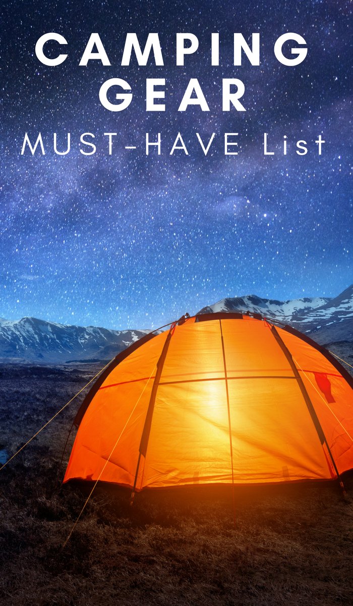 You can’t camp without the proper gear. You need some items to help you have a decent experience. Here is some must-have camping gear. #camping #campinggear #ourroaminghearts | Must Have Camping Items | Camping | Travel | Bucket List