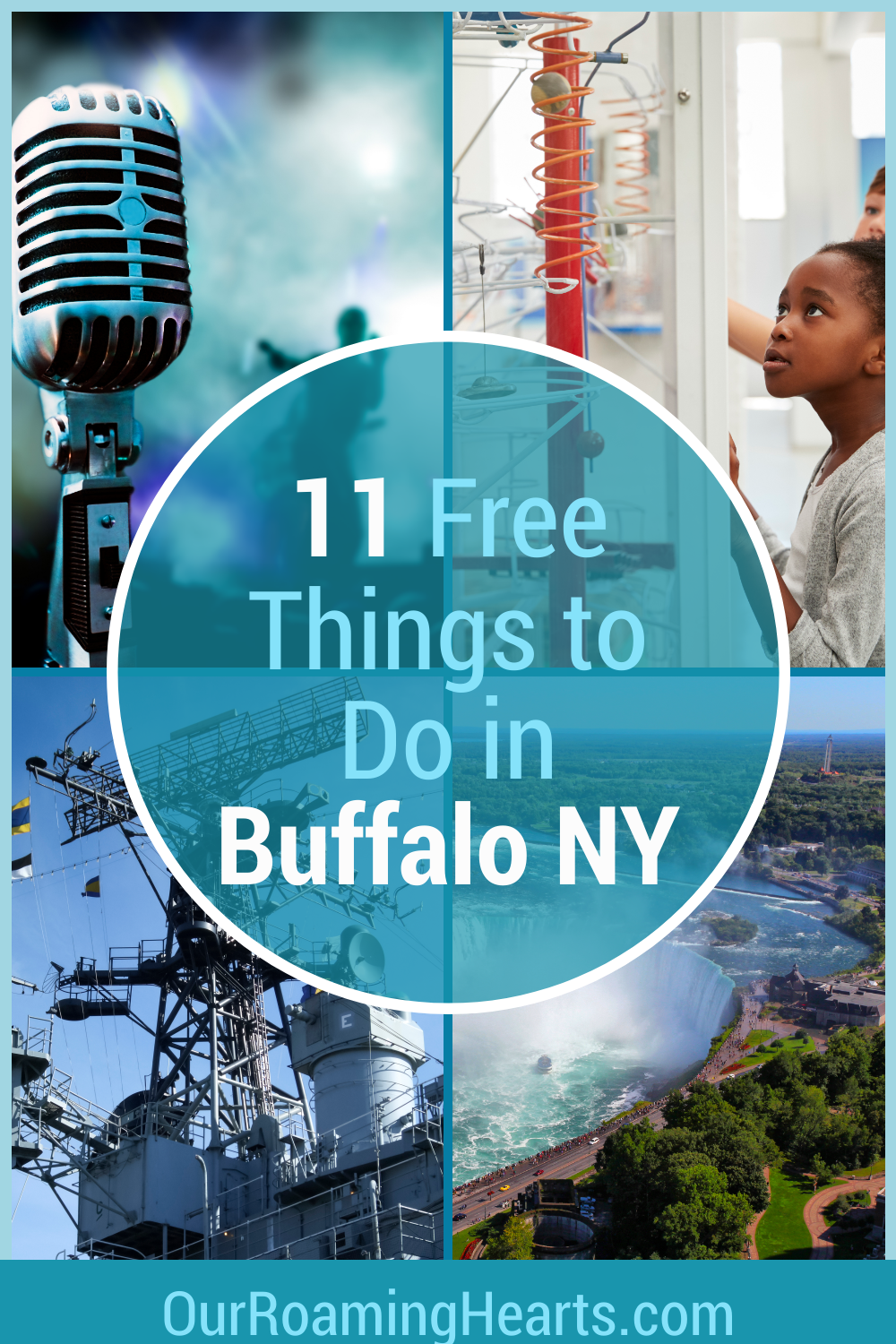 Grab your family and enjoy a day or two in Buffalo without breaking the bank! Here are your top 10 Free things to do in Buffalo. #ourroaminghearts #buffalo #newyork #frugaltravel #freefamilyattractions | Buffalo New York | Travel Buffalo | New York Travel | Free Family Attractions | Things to do in Buffalo | Free Things to do in Buffalo New York with Kids