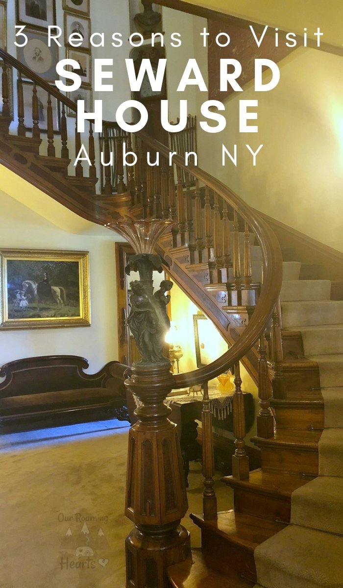 The Seward House is one of the most magnificent museums that you could visit. Here are 3 reasons to visit the Seward House. #sewardhouse #auburn #newyork #ourroaminghearts #homeschool #history | Auburn NY | Seward House | Homeschool History | Historic Site | New York