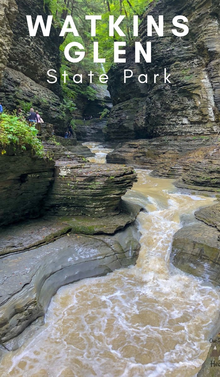 Watkins Glen State Park New York is rated as one of the best in the country. Come view this exceptional hike through multiple photos here. #hiking #stateparks #newyork #ourroaminghearts #watkinsglennstatepark | New York State Parks | New York Hiking | Watkins Glen State Park