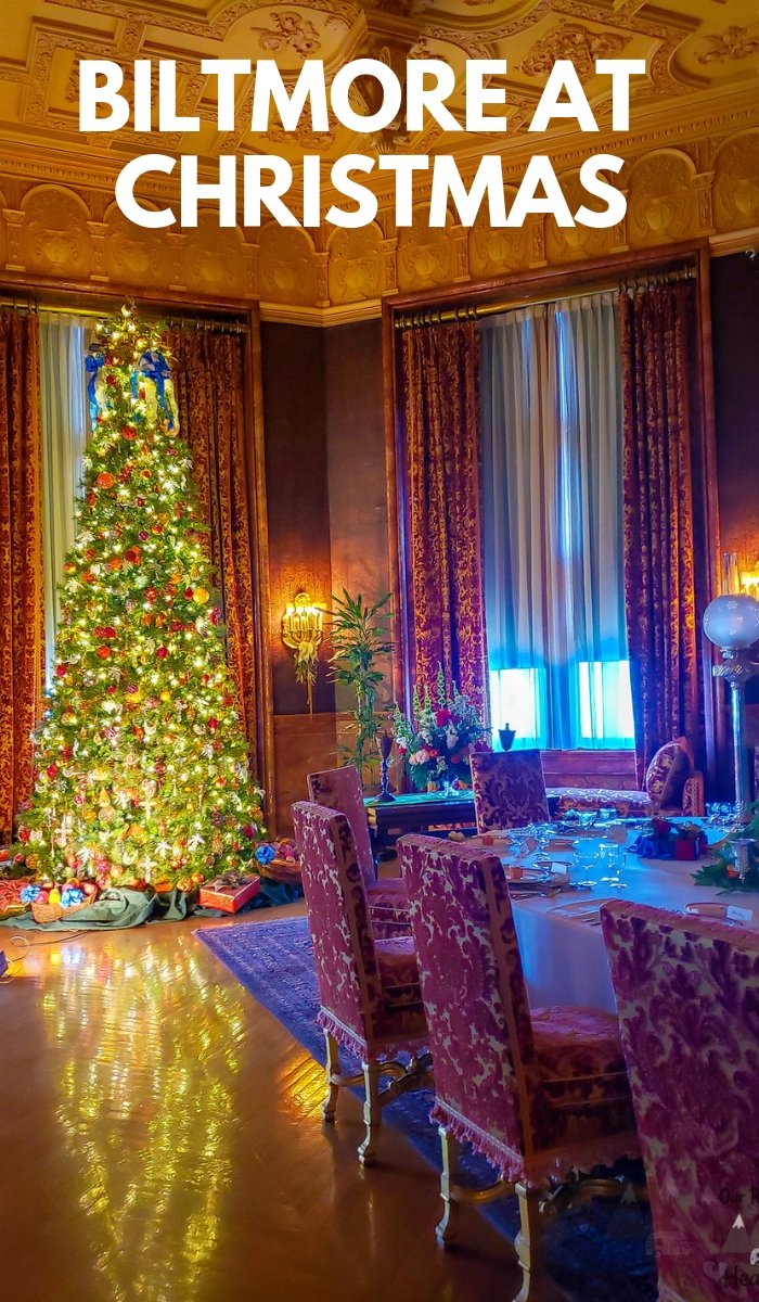 Christmas is the perfect time to take a visit to the Biltmore Estate. Christmas is a feast for your senses and a magical experience you won’t want to miss. #BiltmoreEstate #Christmas #NorthCarolina #ourroaminghearts | Biltmore Estate at Christmas | Visiting the Biltmore Estate | North Carolina Travel |
