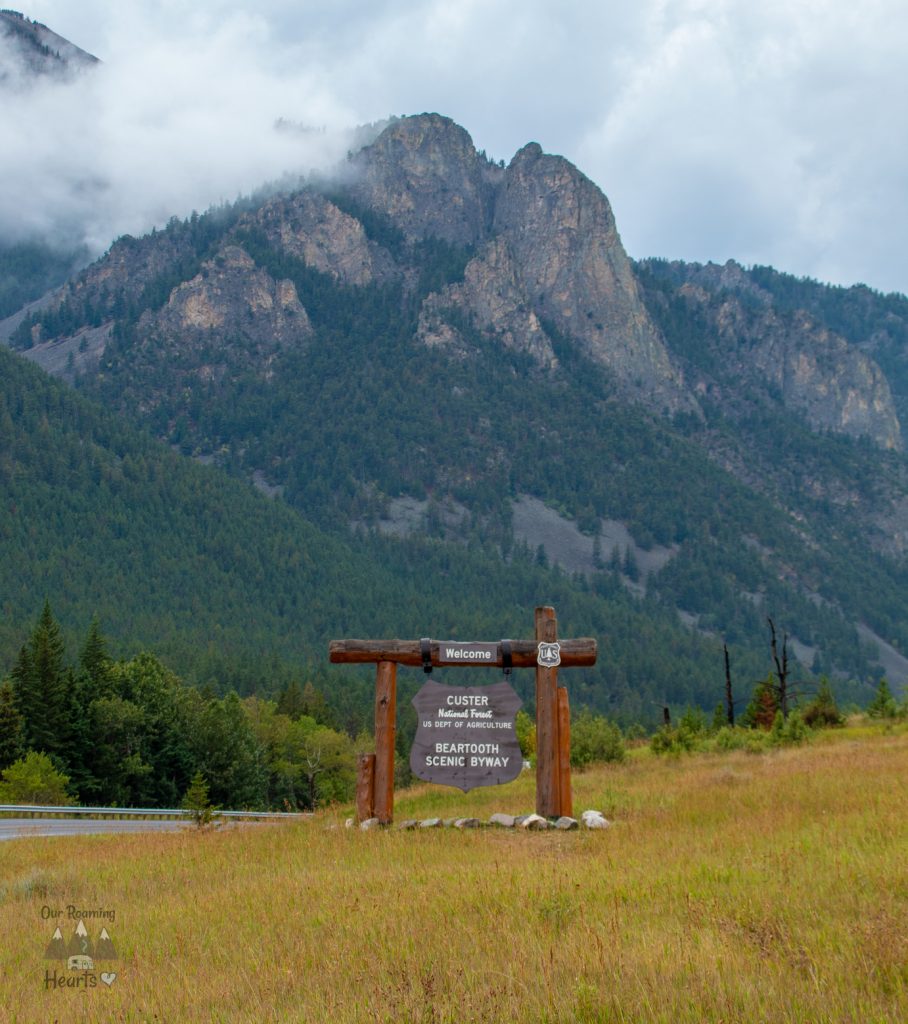 Yellowstone Scenic Loop - Beartooth Highway Sign