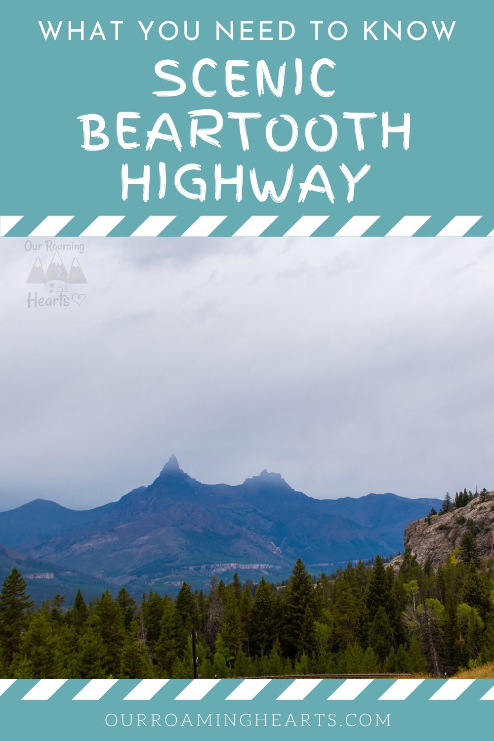 Beartooth Highway, a 68-mile byway through southwest Montana and into Yellowstone National Park. Here’s a glance at some of the things to not miss. #ourroaminghearts #scenicbyway #beartoothhighway #wyoming #montana #nationalpark | National Park | Beartooth Highway | Scenic Drives | Wyoming | Montana |