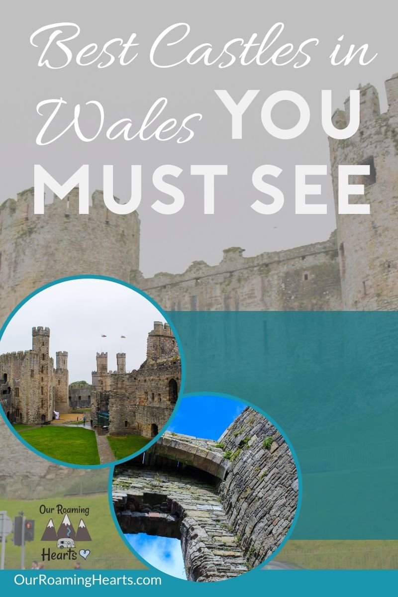 Visiting the United Kingdom gives you plenty of choices for sightseeing for sure. While there make sure to visit the best Castles in Wales. #ourroaminghearts #wales #unitedkingdom #castles #castlesinwales #thingstodo #overseastravel | United Kingdom Travel | Things to do in Wales | Castles in Wales | Must See Castles in Wales |