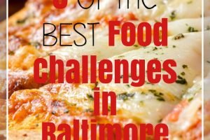 Baltimore has some of the best variety of food challenges, chicken, pizza, steak, burgers, burritos, and more. Use this guide to find them all for your visit. #ourroaminghearts #foodchallenges #baltimore #massachusetts #foodie | Food Challenges | Food Challenges in Massachusetts | Baltimore Food Challenges | Baltimore Travel