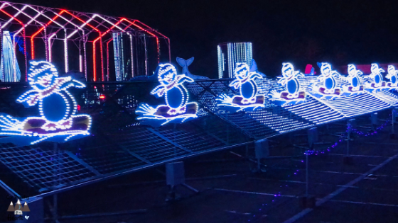 You are about to get a front-row seat to the largest animation Christmas lights show in the world. Bring the whole family for this adventure! #OurRoamingHearts #ChristmasLights #Arizona #Georgia #Tempe #Glendale #Marietta #HolidayActivies #FamilyFun | Family Fun For Christmas | Christmas Light Shows | Tempe Arizona | Glendale Arizona | Marietta Georgia | World Of Illumination | Christmas Traditions