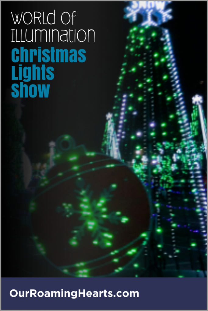 You are about to get a front-row seat to the largest animation Christmas lights show in the world. Bring the whole family for this adventure! #OurRoamingHearts #ChristmasLights #Arizona #Georgia #Tempe #Glendale #Marietta #HolidayActivies #FamilyFun | Family Fun For Christmas | Christmas Light Shows | Tempe Arizona | Glendale Arizona | Marietta Georgia | World Of Illumination | Christmas Traditions