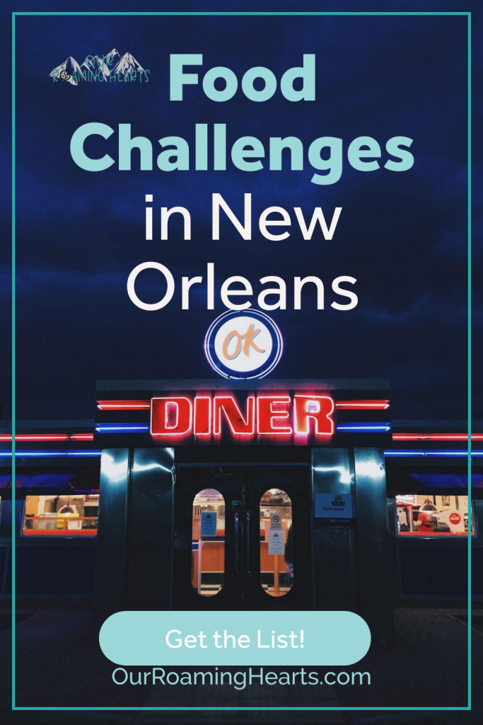 Are you interested in food challenges? There are several food challenges happening in New Orleans. #foodchallenges #neworleans #frugalnavywife | Food challenges in New Orleans | Food Challenges | New Orleans | NOLA | ShowMeYourNOLA | Louisiana | nolalife