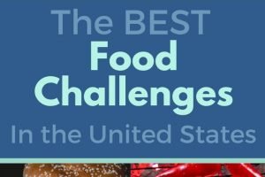 If you’re looking for an extra challenge – and serious bragging rights – then these are the food challenges you need to try! #foodchallenges #unitedstates #ourroaminghearts #travel | The Best Food Challenges | Travel | United States |